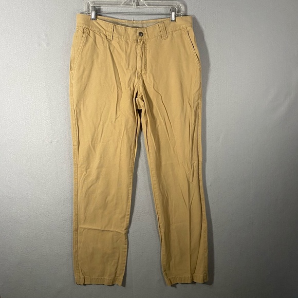 Columbia Sportswear Straight Leg Khaki Utility Tan Pants Mens 34 X 34 - Picture 1 of 10